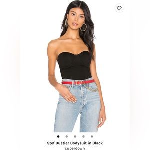 Superdown Stef Bustier Bodysuit- XS